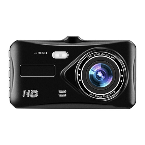 Wireless Android Auto Screen 4" Full HD Touchscreen w/ 4K Dash & Backup Cam | Compatible with ABS, Black, Akmoler 1
