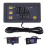 Thermostat numérique LCD DC12V20A, régulateur de température W3230 1