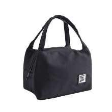 Tragbare, faltbare, isolierte Tragetasche aus Canvas, geeignet zur Aufbewahrung von Lebensmitteln, 1 x Lunchtasche, Sonderangebot