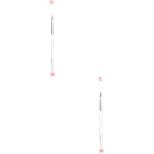 2pcs Nail Art Brush Nail Painting Brush Gel DIY Drawing Pen Brush Polish Brush