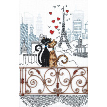 Charivna Mit Cross-stitch kit M-379C Lovers