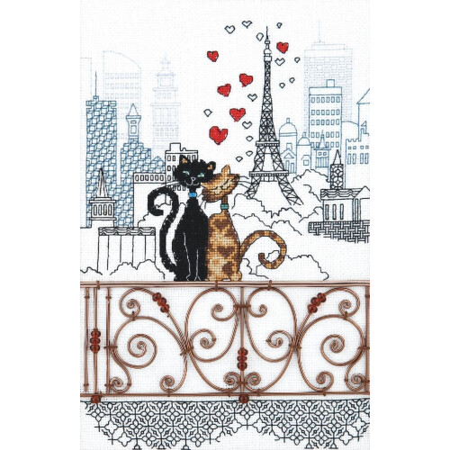 Charivna Mit Cross-stitch kit M-379C Lovers