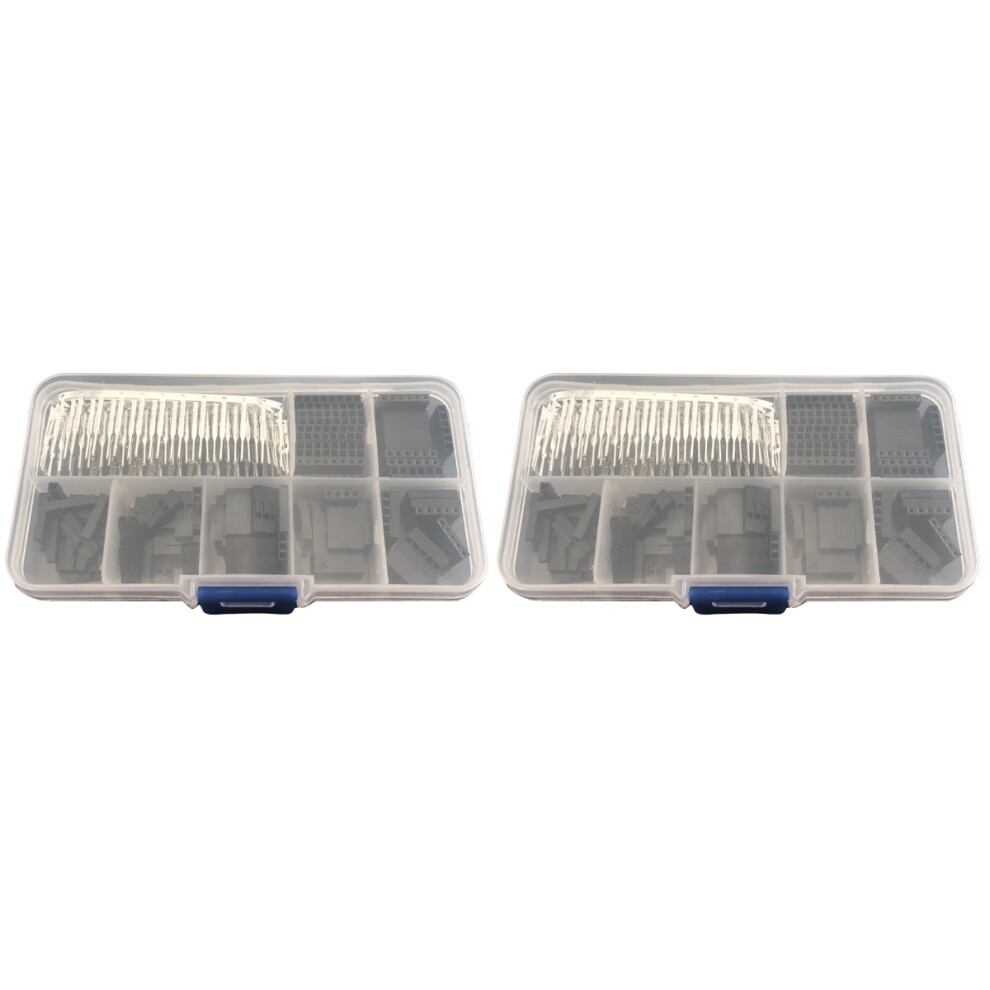 2 Sets 2.54 Pitch Connector Breadboard Jumper Wires Wire Connector Jumper Wire Pin Header Pin Header Connector 9071309632637