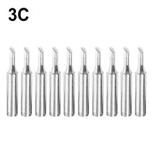 10Pcs Solder Iron Tips -Free Welding Tip 900M-T-3C