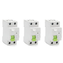 3X AC 2P 6KA RCCB RCD 230V Residual Current Circuit Breaker Differential Breaker Switch TORD4-63, 2P 16A 10MA