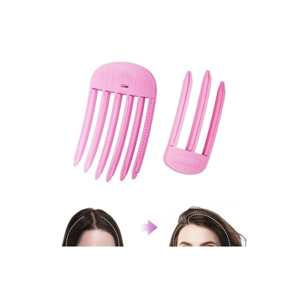 Unisex 2-Pack Wind Shaped Styling Comb For Fluffy Bangs, Volume And Heat-Free Curls, Quick Hair Styling Tools Volumizing Hair
