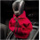 Kapuzenpullover mit Schalthebelabdeckung, rot 1