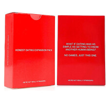 We’re Not Really Strangers Card Game - Ett interaktivt kortspel för vuxna och isbrytare [HK] expansion för ärlig dejting