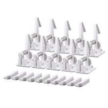 Eease 14pcs Child Cabinet Locks for Closet Drawer - Safety Proof Latches