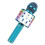 Wireless karaoke microphone Bluetooth speaker BLUE blue 1