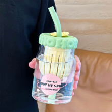 Bouteille d'eau de sport Bocqde grande capacité (590 ml), en verre alimentaire, étanche, idéale pour la salle de sport, les activités de plein