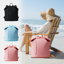 Jacenvly Sonderangebot: Strandrucksack mit Nass-/Trockenfächern, geeignet für Pool-, Schwimm- und Reiseausrüstung – Strapazierfähige Sporttasche