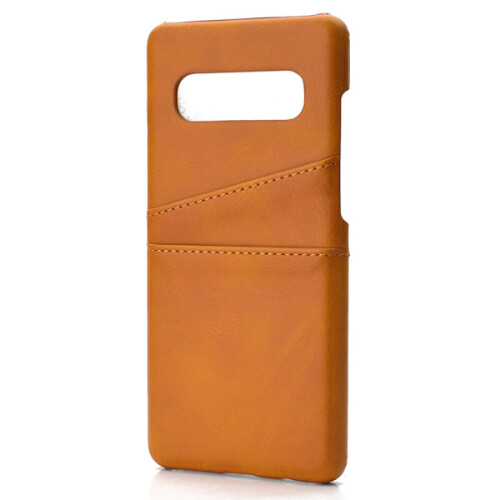 Compatível com Samsung Galaxy S10 - Capa elegante com compartimento para cartão, cor cinza 1