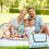 Paddsun 79'' x 59'' Picknickfiltar för 4 vuxna 7