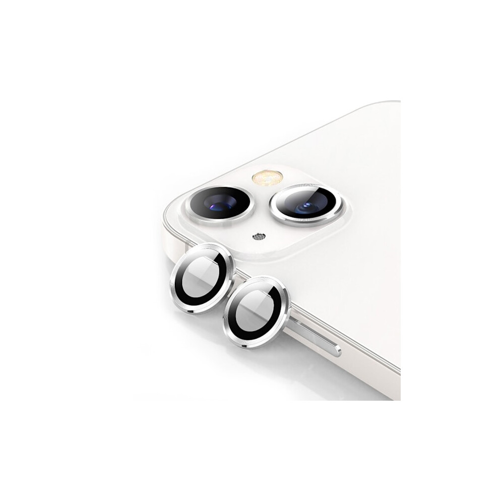 Hat Prince Lens Protector Compatible With Iphone 14/14 Plus Tempered Glass Silver 9425574734112