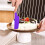 Lilla silikone spatel cheesecakes gummi spatelskraber 3