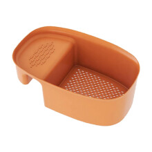 Cesta de escurridor de cocina de gran capacidad, fácil de instalar, de PP, multiusos, colador rápido para la cocina del hogar.