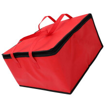Sac isotherme portable et polyvalent en tissu non tissé de grande capacité avec doublure en aluminium pour plats à emporter
