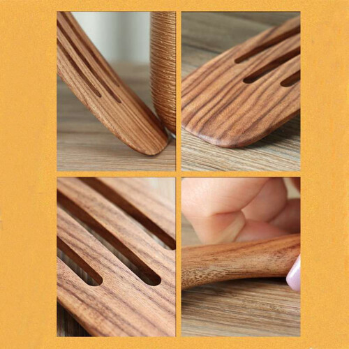 Espátula de madera antiadherente Prettyui Kitchen 2