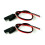 2PCS18AWG30CM10A Πάνελ ηλιακής μπαταρίας SAE Καλώδιο γρήγορης αποσύνδεσης SAE 2 ακίδων 2