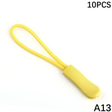 New 10 Pcs Zipper End Fit Rep Tag Replacement Clip A13