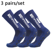 SUGARMOM 3 Pairs Anti-slip Soccer Socks Women Men Outdoor Sport Grip Football Yoga Socks For Woman