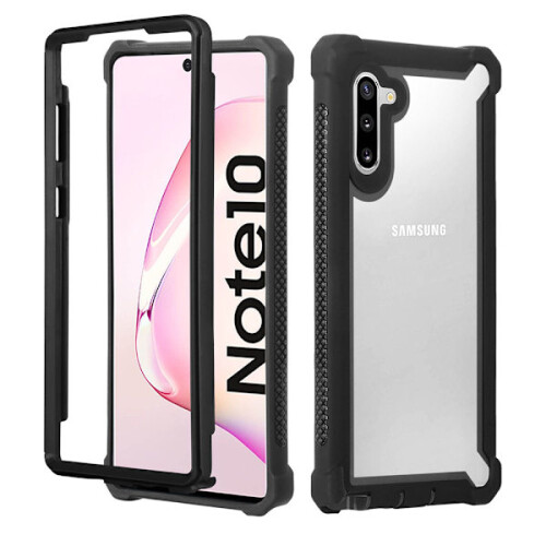 Powerful Smooth Case - compatible with Samsung Galaxy Note10 Grey 1