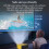 lulshou HD Projector 24 ANSI Home Video Projector USB| AV| Audio Interface| USB Flash Drive| IOS & Android Smartphone 6