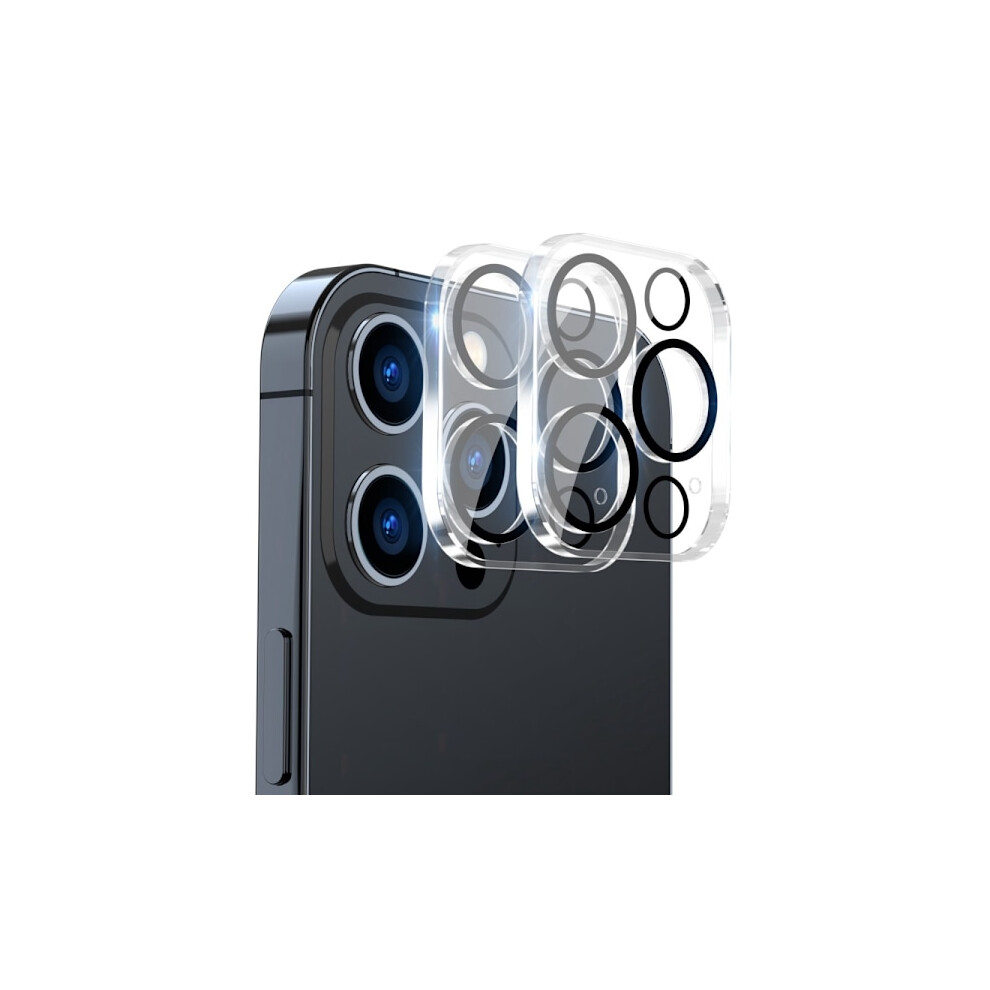 [2-Pack] Compatible With Iphone 14 Pro Max Kameralinsskydd I Hã¤Rdat Glas / Compatible With Iphone 14 Pro 9083649916636
