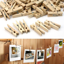 50 pcs/pack small clothespins 25 mm