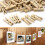 50 pcs/pack small clothespins 25 mm 1