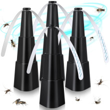 Fly Repellent Fan 4 Pack Battery Powered for Food, Indoor Outdoor Tabletop Use, Chemical Protection