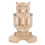 Adjustable Pine Hamster Water Dispenser Stand for Small Pets 1