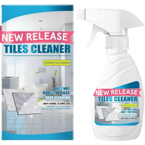 Tile Cleaner Spray – FastActing Ceramic Tile Cleaning Solution for Bathroom and Kitchen Floors