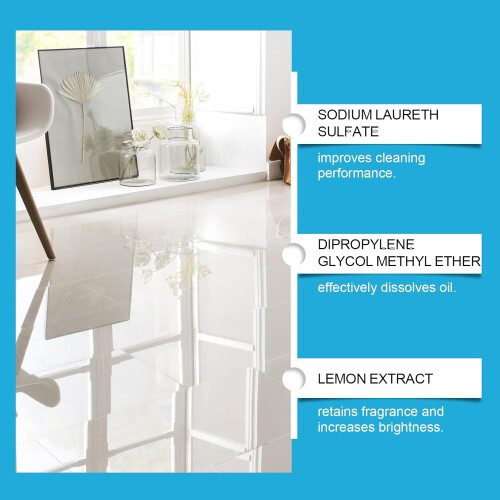 Tile Cleaner Spray – FastActing Ceramic Tile Cleaning Solution for Bathroom and Kitchen Floors 1