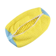 2 Pack Shoe Laundry Bags Thickened Mesh Zipper Protectors for Sneakers Washing and Travel Storage (Yellow)