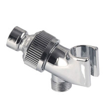 Universal Adjustable Shower Head Holder with Adjustable Angle, Wall Mounted Bracket for Bathroom