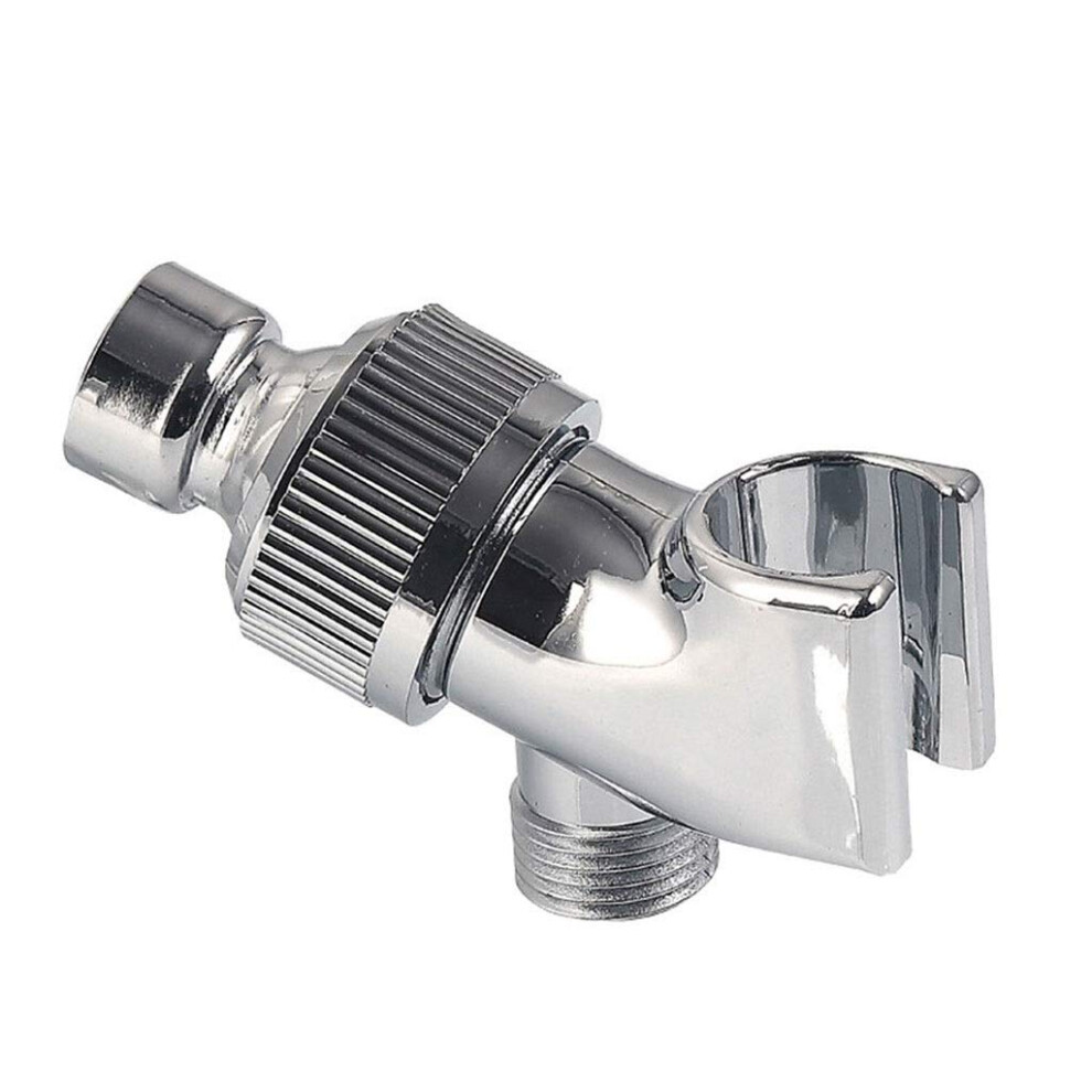 Universal Adjustable Shower Head Holder With Adjustable Angle, Wall Mounted Bracket For Bathroom 9174973942542