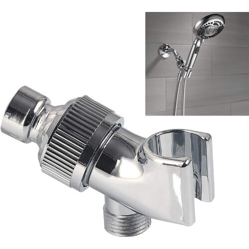 Universal Adjustable Shower Head Holder with Adjustable Angle, Wall Mounted Bracket for Bathroom 1