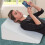Μαξιλάρι Bed Wedge Cooling Memory Foam Top - Υπερυψωμένο μαξιλάρι στήριξης για ύπνο, πόνο στην 2