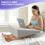 Μαξιλάρι Bed Wedge Cooling Memory Foam Top - Υπερυψωμένο μαξιλάρι στήριξης για ύπνο, πόνο στην 5