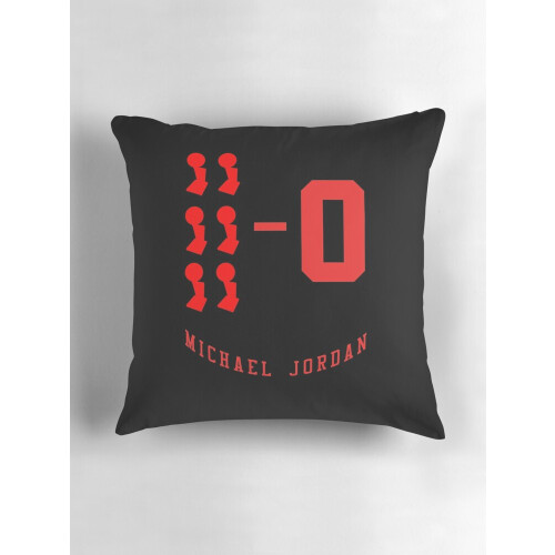 AIVO Michael Jordan Titles Titles Μαξιλαροθήκες Θήκες Μαξιλαροθήκης Καναπέ Ίντσες Δύο Όψεων 2