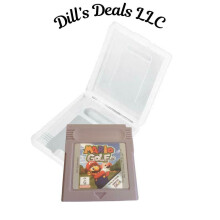 Mario Golf GBC compatible con Nintendo Game Boy Color y funda protectora transparente