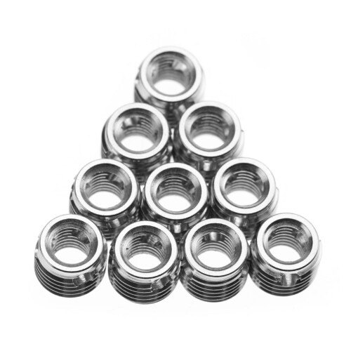 10Pcs 307 Stainless Steel Self tapping Thread Insert Accessories(Inner M5*0.8 Outer M8*1.0) 1