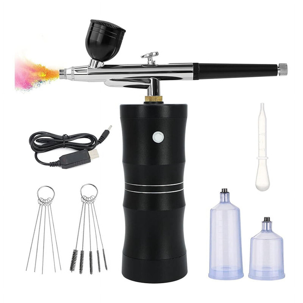 Kit Auto Handheld Sprayer Rechargeable Portable Cordless Painting for Painting Nail Art