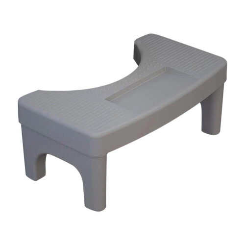 Σκαμπό τουαλέτας από μπαμπού 7" - Squat σκαμπό για ενήλικες και παιδιά, σκαμπό για 2