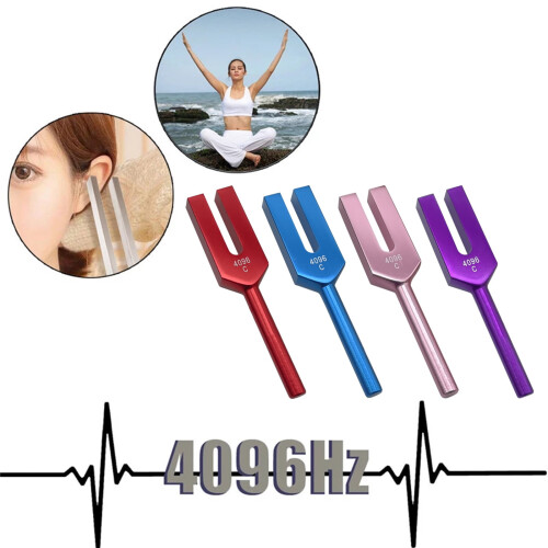 FAIOIN uning Fork4096Hz Πιρούνι κουρδίσματος Κρυστάλλινο κουρδιστήρι με σφυρί για θεραπεία 1