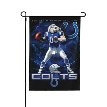 Colts Gartenflagge, doppelseitig, für drinnen und draußen, originelles Geschenk für Garten, Hof und Sportveranstaltungen, 12,5" x 18" und 28" x 40"