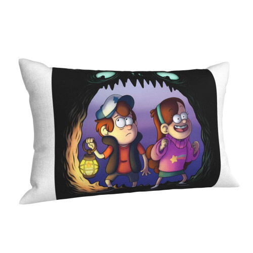 Μαξιλαροθήκες Gravity Falls, εξαιρετικά μαλακές και ζεστές χνουδωτές μαξιλαροθήκες με 1