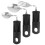 3pcs Elderly Cutlery Portable Cutlery Bendable Spoons Fork Utensils for The Disabled 1